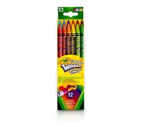 Crayola - 12 Erasable Twistable Pencils Photo