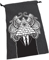 Steve Jackson Games - Dice Bag - Illuminati Photo