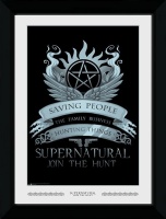 Supernatural Wings Framed Print Photo