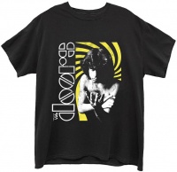 The Doors - Jim Spinning Men's T-Shirt - Black Photo