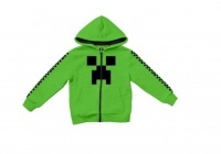 Minecraft - Creeper Youth Hoodie - Green Photo