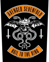 Avenged Sevenfold - Biker Back Patch Photo