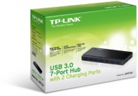 TP LINK TP-Link UH720 USB3.0 7-Port Hub X 2 Charging Points Photo