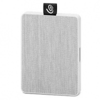 Seagate 500GB One Touch Mini Portable 2.5" Solid State Drive - White Photo