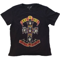 Guns N' Roses - Appetite For Destruction Ladies T-Shirt - Black Photo