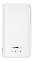 ADATA S10000 Powerbank - Universal Mobile Device Battery 10000mAh - White Photo