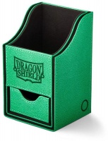 Arcane Tinmen Dragon Shield - Nest 100 Deck Box - Black & Green Photo