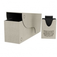 Arcane Tinmen Dragon Shield - Nest 300 Deck Box - Light Grey & Black Photo