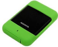 ADATA HD700 USB 3.0 External Hard Drive with silicone shell 2TB - Green Photo