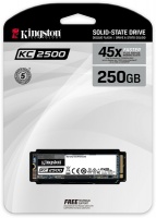 Kingston Technology - KC2500 M.2 250GB PCI Express 3.0 3D TLC NVMe Internal Solid State Drive Photo
