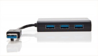 Targus USB 3.0 Hub With Gigabit Ethernet - Black Photo
