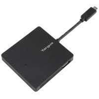 Targus USB-C Hub to 3 X USB-a and 1x USB-C Power Delivery Pass Through Black Photo