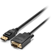 Kensington DisplayPort 1.2 to VGA Cable 1.8m - Black Photo