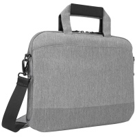 Targus Citylite Laptop Case Shoulder Bag Best for Work Commute or University Fits Laptops up to 14" - Grey Photo