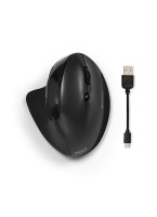 Port Designs Port Connect Wireless Rechargeable Ergonomic Mouse - Black Photo
