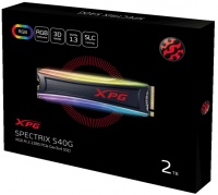 ADATA XPG SPECTRIX S40G RGB PCIe Gen3x4 M.2 2280 Internal Solid State Drive Photo