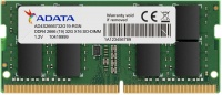 ADATA AD4S2666732G19 DDR4 Notebook SO-DIMM ValueRAM 32GB DDR-2666 dual rank x8 CL19 - 260pin 1.2V Memory Module Photo