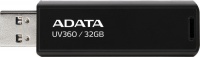 ADATA UV360 32GB USB 3.0 Flash Drive - Black Photo