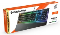 Steelseries - Apex 3 RGB Gaming Keyboard Photo