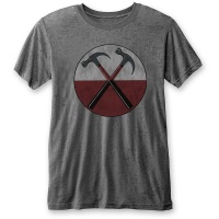 Pink Floyd - The Wall Hammers Bo Unisex T-Shirt - Charcoal Photo