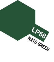 Tamiya - Colour Lacquer 10ml - LP-58 NATO Green Photo