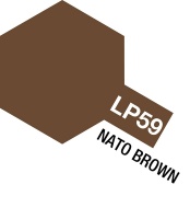 Tamiya - Colour Lacquer 10ml - LP-59 NATO Brown Photo