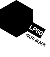 Tamiya - Colour Lacquer 10ml - LP-60 NATO Black Photo