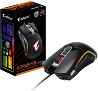 Gigabyte - AORUS M5 Optical Gaming Mouse - Black Photo