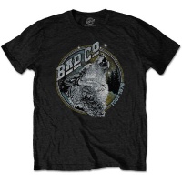 Bad Company - Wolf Unisex T-Shirt - Black Photo