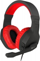 Natec Genesis Genesis Gaming Stereo Headset - Argon 200 - Red/Black Photo