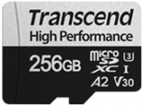 Transcend - TS256GUSD330S 256GB microSDXC 330S High Performance Memory Card with Adaptor Photo