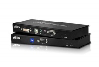 Aten - USB DVI Single Link Console Extender With Audio/Serial Support up to 200 Ft. - Taa Compliant / Audio Cat 5 KVM Extender Photo
