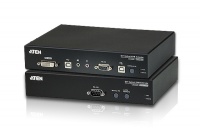 Aten - USB Dvi Single Link Optical Console Extender W/ Audio up to 1950 Ft. /W/ Adp. Photo