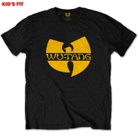 Wu Tang Clan - Logo Boys T-Shirt â€“ Black Photo