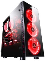 Redragon SIDESWIPE RGB ATX Gaming Chassis - Black Photo