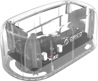 Orico Type-C 2.5/3.5" HDD|SSD Dock - Transparent Photo