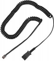 Calltel - Quick Disconnect - RJ9 75cm Cable - Black Photo