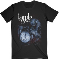 Lamb of God - Circuitry Skull Recolor Unisex T-Shirt - Black Photo