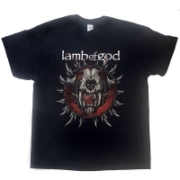 Lamb of God - Radial Unisex T-Shirt - Black Photo