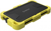 Orico - 2.5" USB 3.0 External HDD Rugged Enclosure with Hook - Yellow Photo