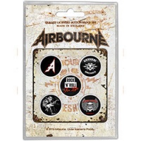 Airbourne - Boneshaker Button Badge Pack Photo