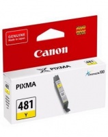 Canon CLI-481 Y Ink Cartridge - Yellow - 330 Pages @ 5% Photo
