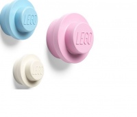 LEGO - Wall Hangers - White/Blue/Pink Photo