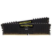 Corsair - VENGEANCE LPX 16GB DDR4 DRAM 3600MHz C18 AMD Ryzen Memory Kit - Black Photo