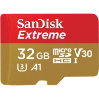 Sandisk 32GB Extreme UHS-I microSDHC Memory Card with SD Adapter Photo