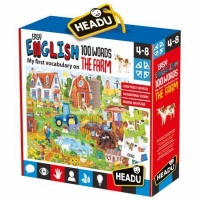 Headu Educational Puzzles - Easy English 100 Words Farm Photo