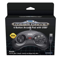 Just for Games Retro-Bit Official SEGA Mega Drive USB 6-Button Controller Photo