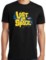 Lost In Space - Logo Unisex T-Shirt - Black Photo