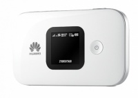 Huawei - E5577 LTE Cat. 4 Mobile Wi-Fi; Mimo Buildin Antenna; 1500MaH Battery; up to 10. Users. LCD Display; White Photo