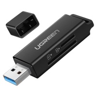 Ugreen USB 3.0 Multi-Card Reader TF/SD - Black Photo